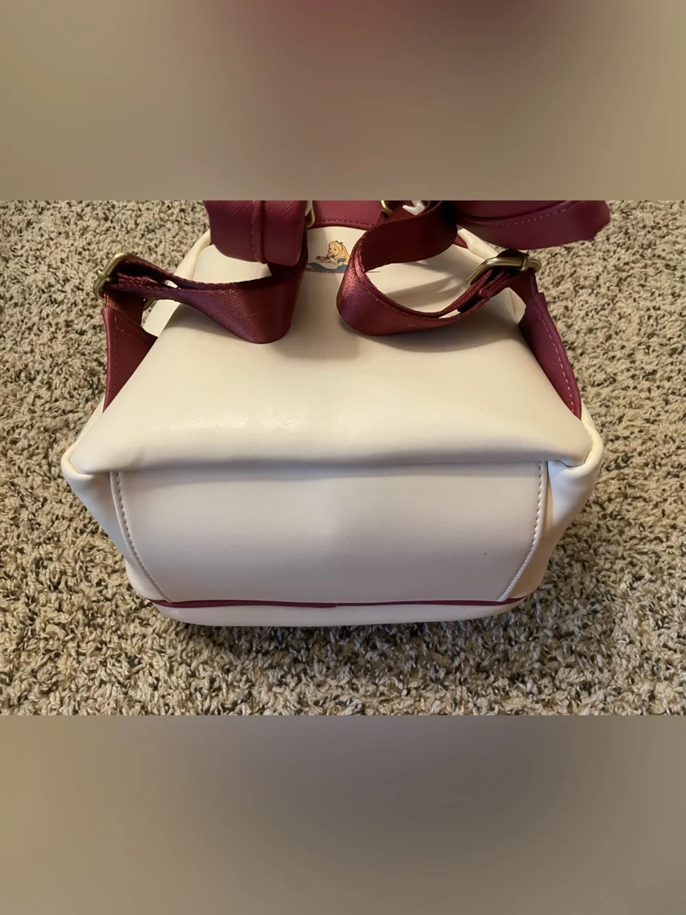 Loungefly Disney Alice in Wonderland Mushroom Tea Party Mini Backpack rare HTF